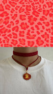 FLOWER CHOKER CORDINO