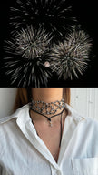 CHOKER CORDINO COLORATO