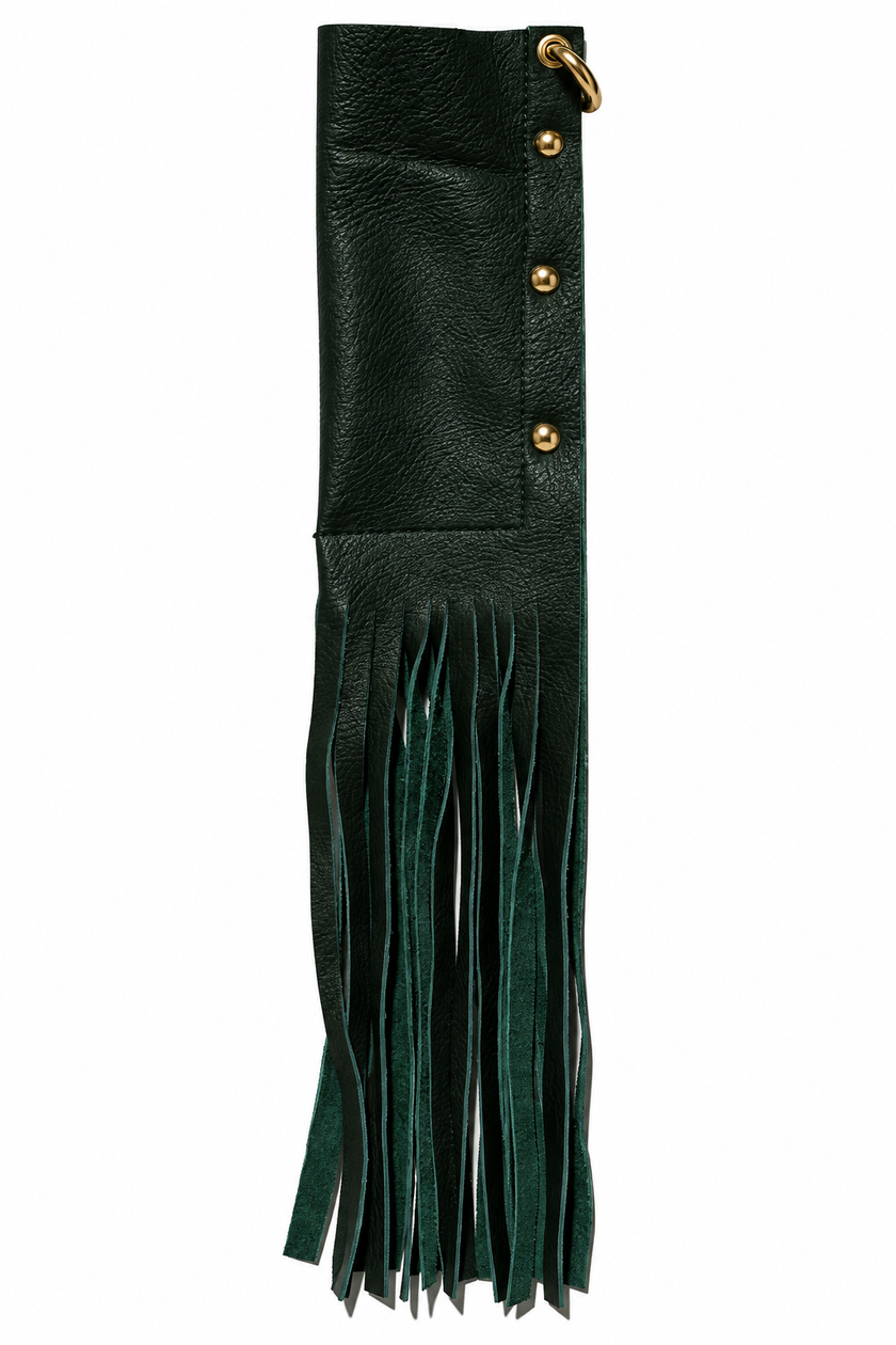 Sandra pen-case frange ,  borchie varie
