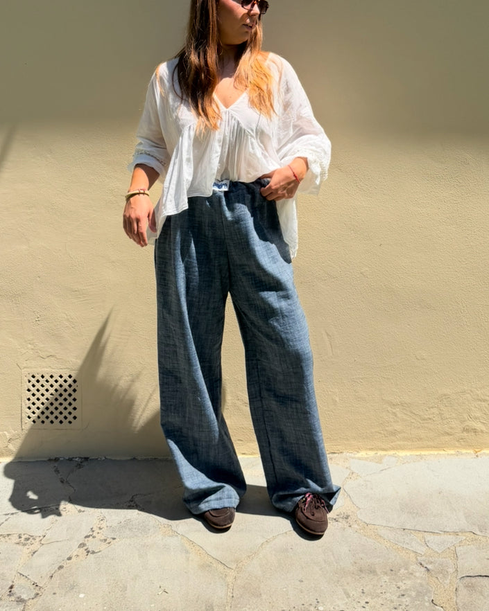 APRÈS-MIDI pantalone in chambray