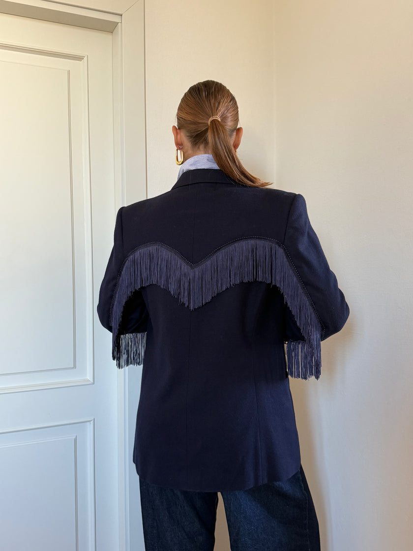 CARLOTTA - Blazer blu notte