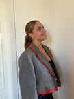 GIULIA- blazer vintage mini quadri