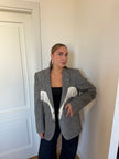 MARTA - Blazer vintage spina di pesce