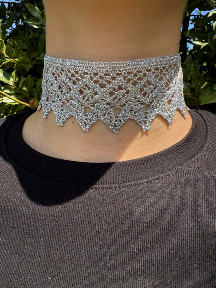 CHOKER MAXI ARGENTO