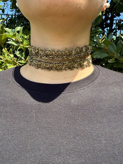 CHOKER LUCE DOPPIO