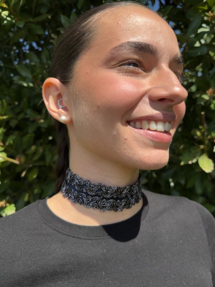 CHOKER LUCE DOPPIO