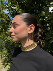 CHOKER TULLE E PAILLETES