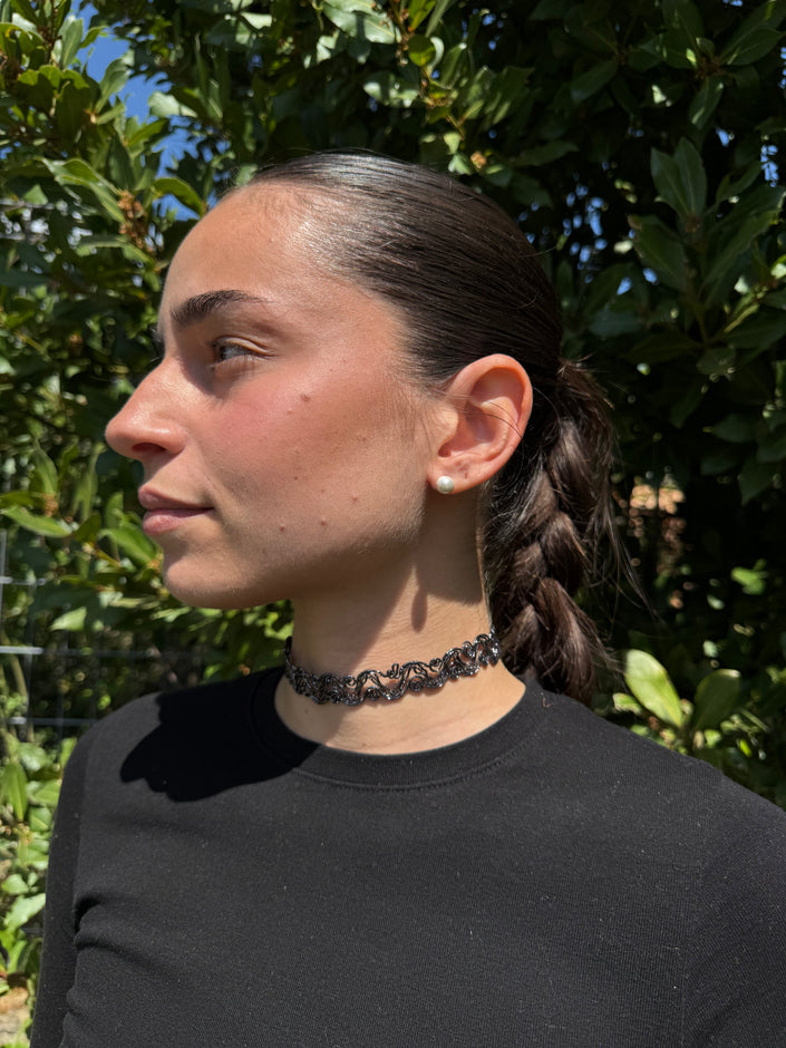 CHOKER LUCE ARGENTO