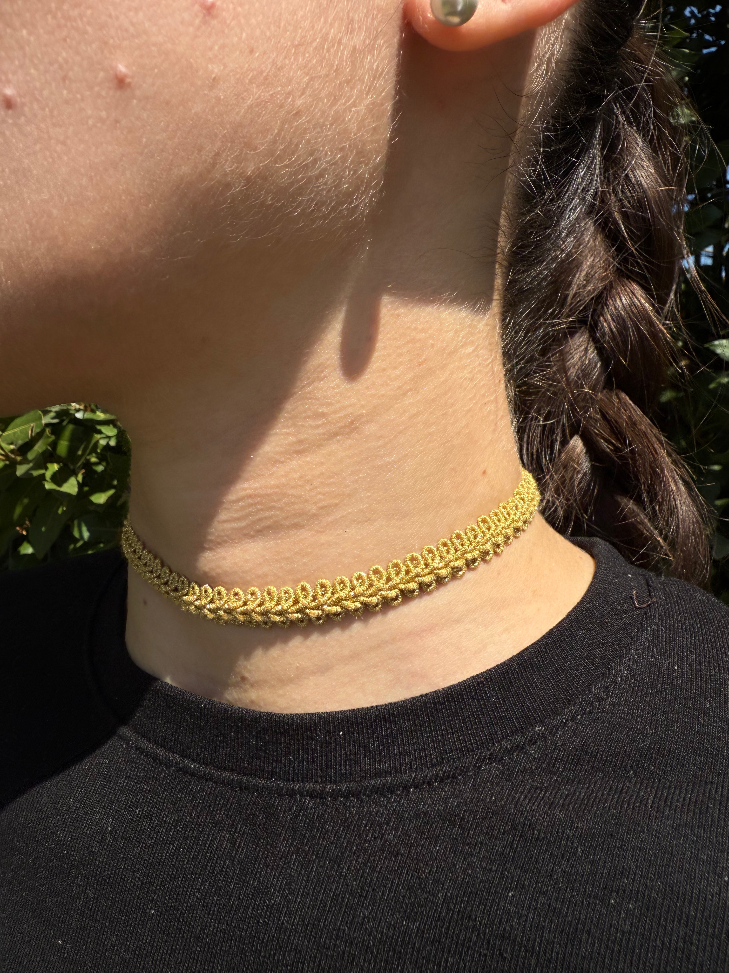 CHOKER INTRECCIO PICCOLO