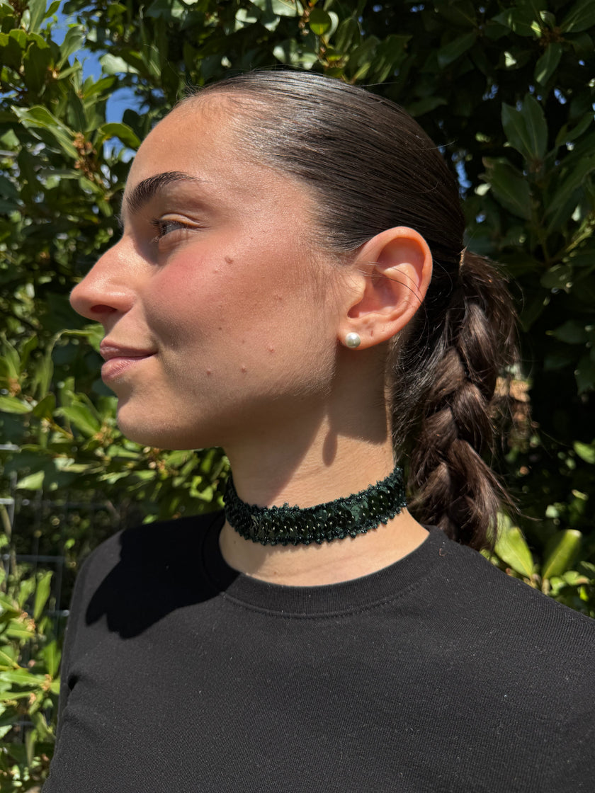 CHOKER ELASTICO PAILLETTES