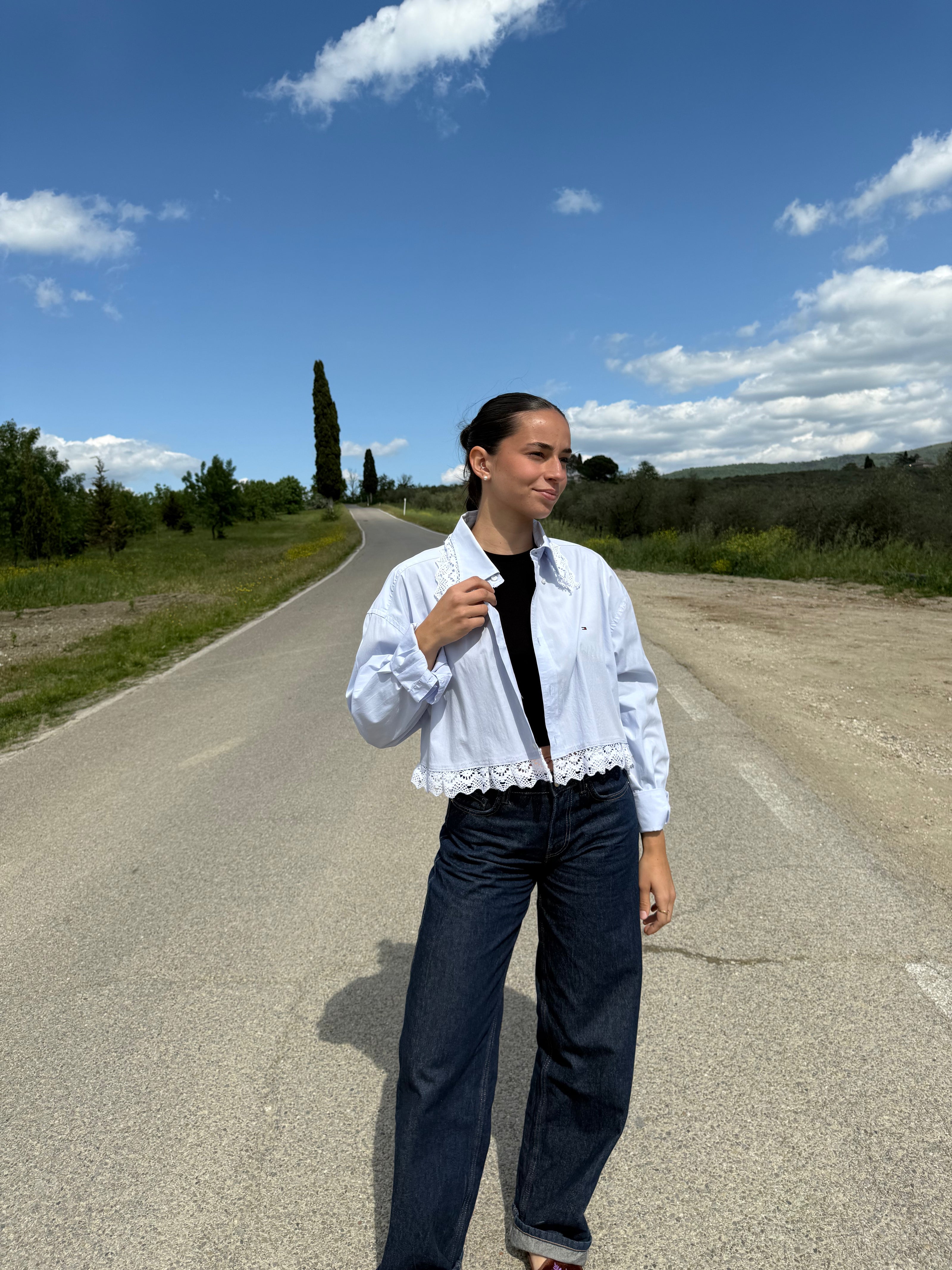 CAMICIA PIZZO