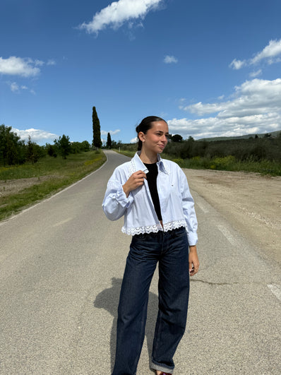 CAMICIA PIZZO