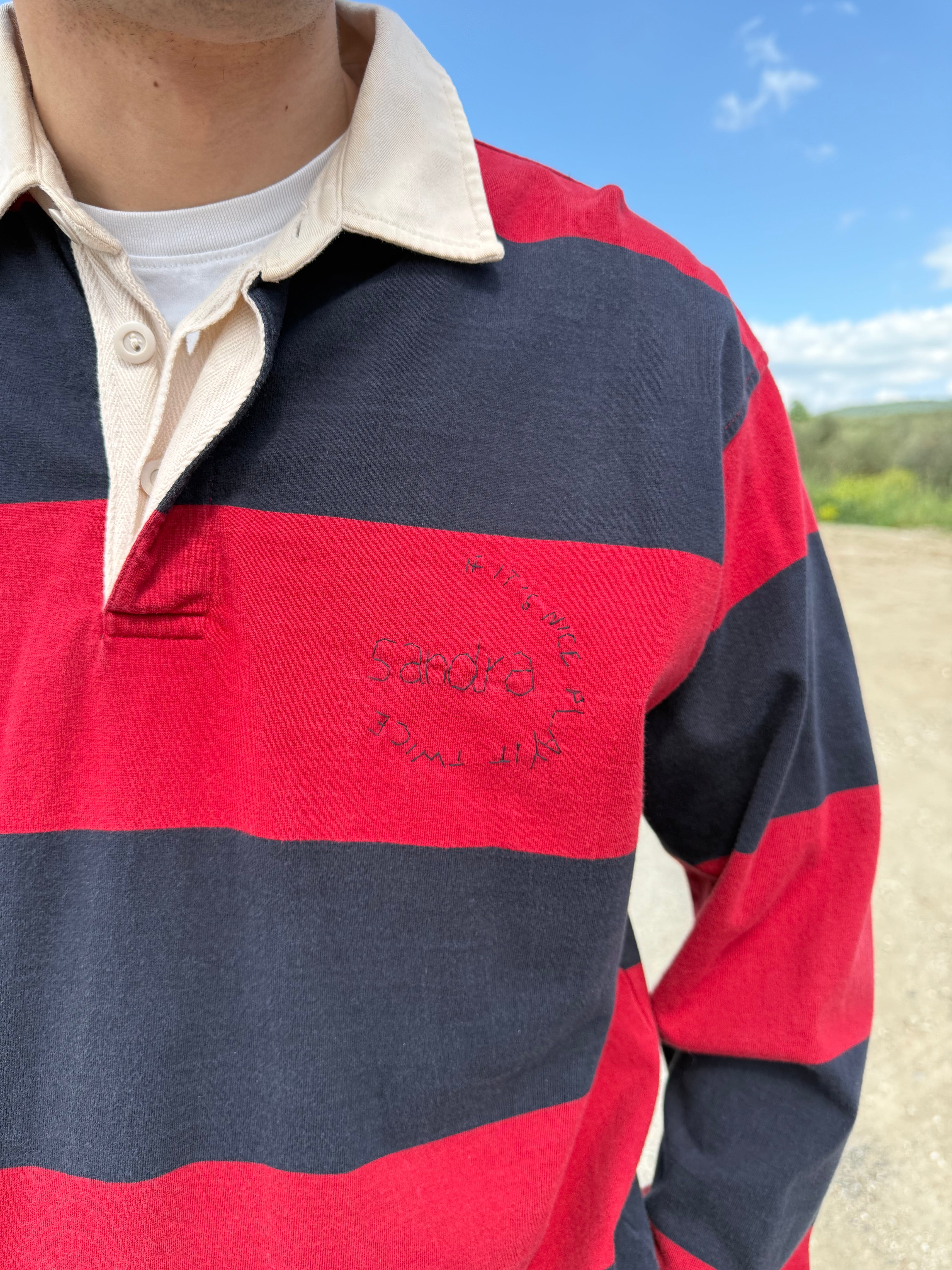 Polo Iconoclast Blu e Rossa