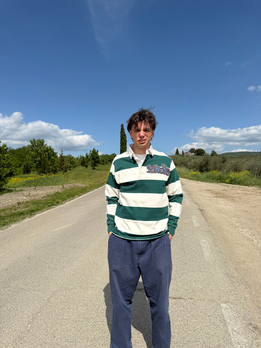 Polo Iconoclast Verde e Panna