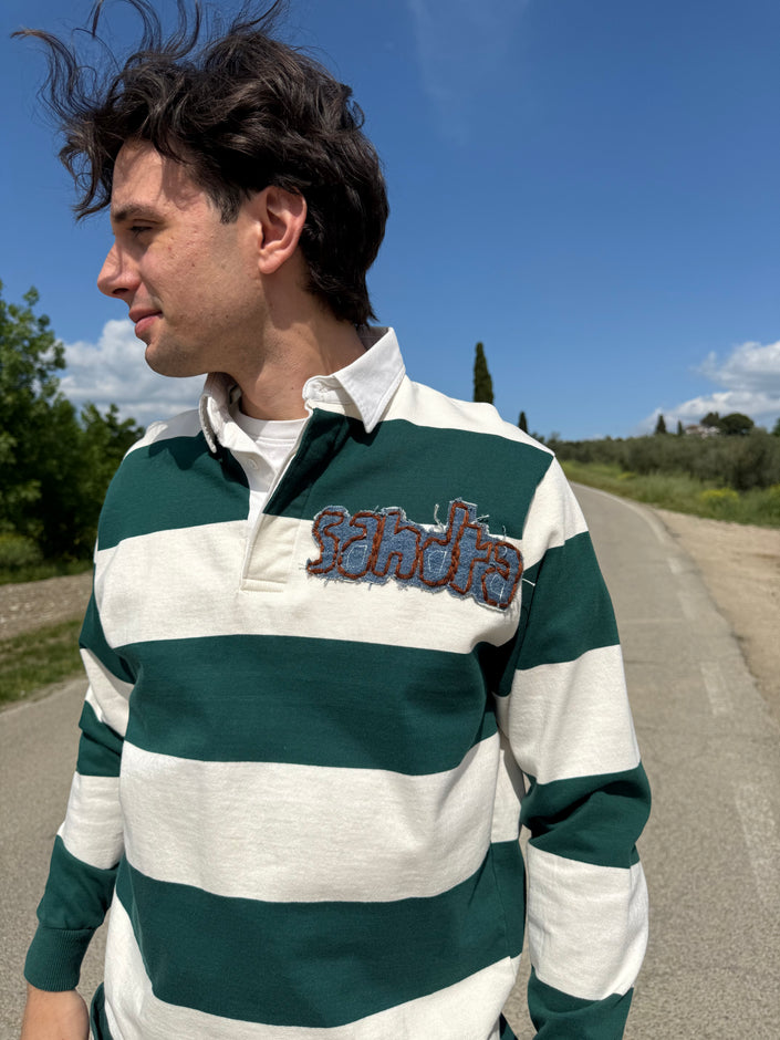 Polo Iconoclast Verde e Panna