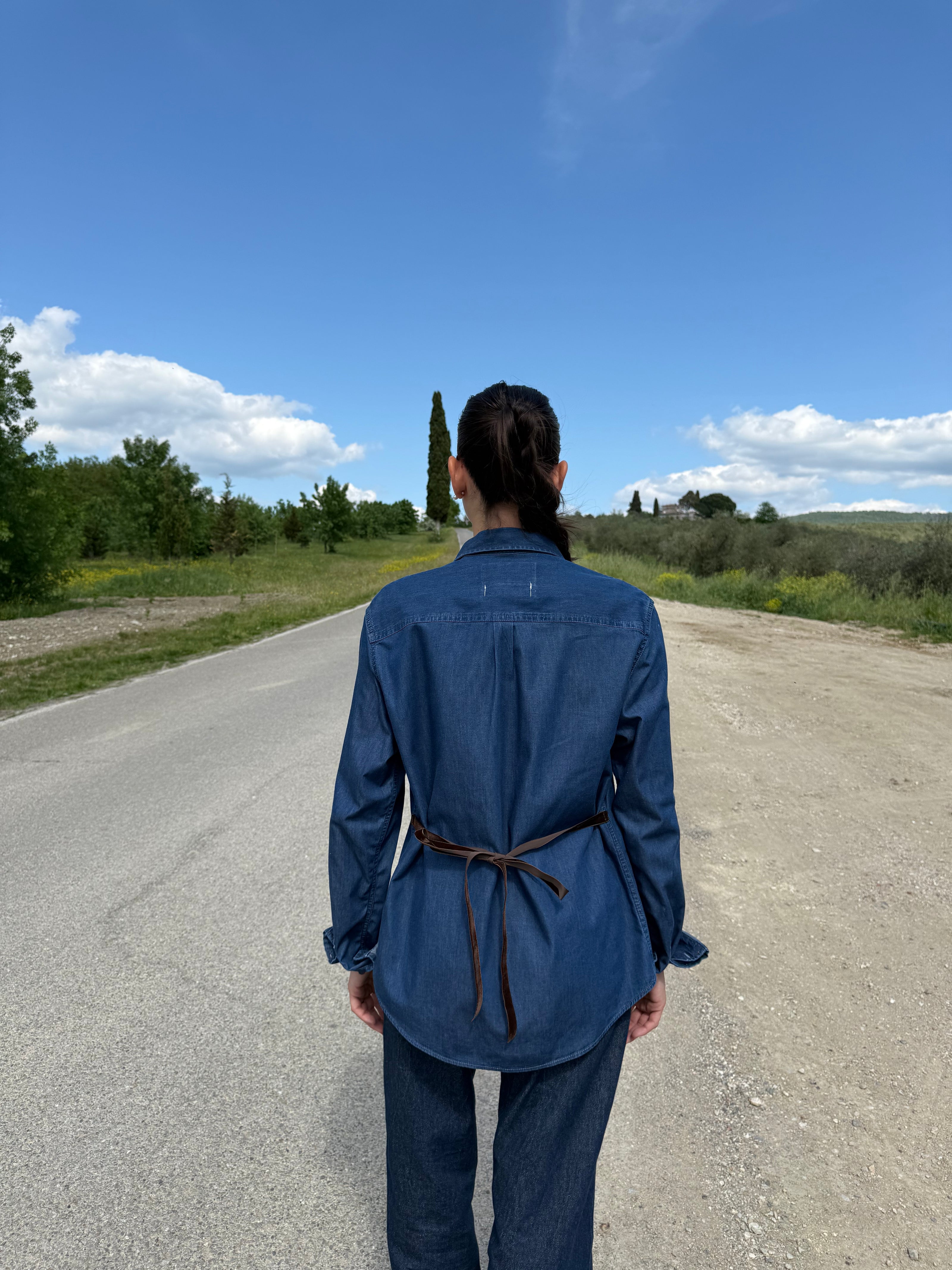 JAPAN DENIM – camicia di jeans con alamari