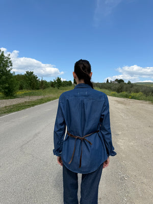 JAPAN DENIM – camicia di jeans con alamari