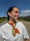 FOULARD PIETRA ARANCIO