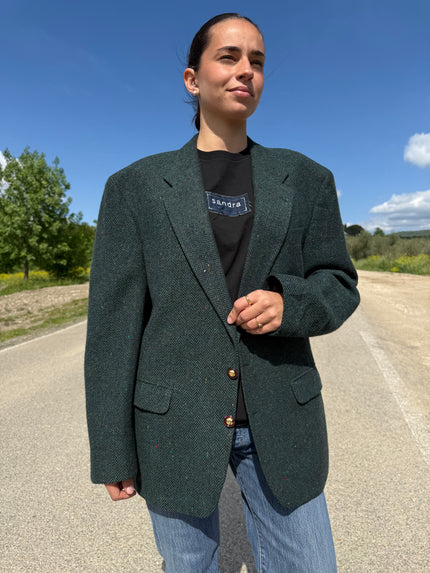 Blazer cuore – giacca sartoriale vintage con cuore