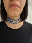 SUMMER CHOKER -  INTRECCIO PERLINE