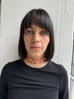 SUMMER CHOKER -  INTRECCIO PERLINE