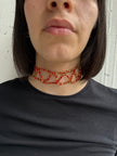 SUMMER CHOKER -  INTRECCIO PERLINE