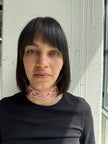 SUMMER CHOKER -  INTRECCIO PERLINE