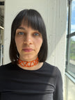 SUMMER CHOKER -  INTRECCIO PERLINE
