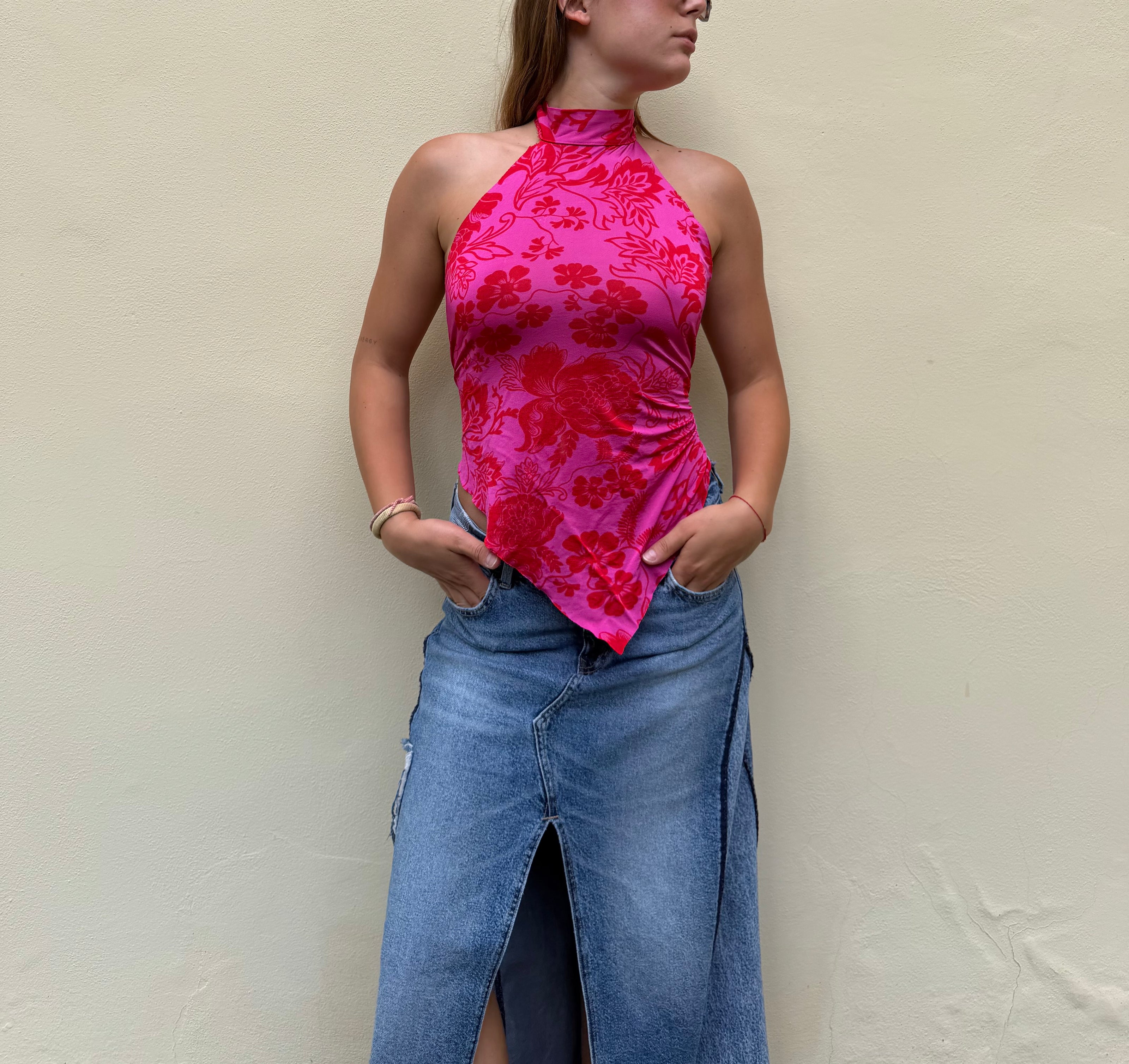 ALLURE- top in lycra fantasia