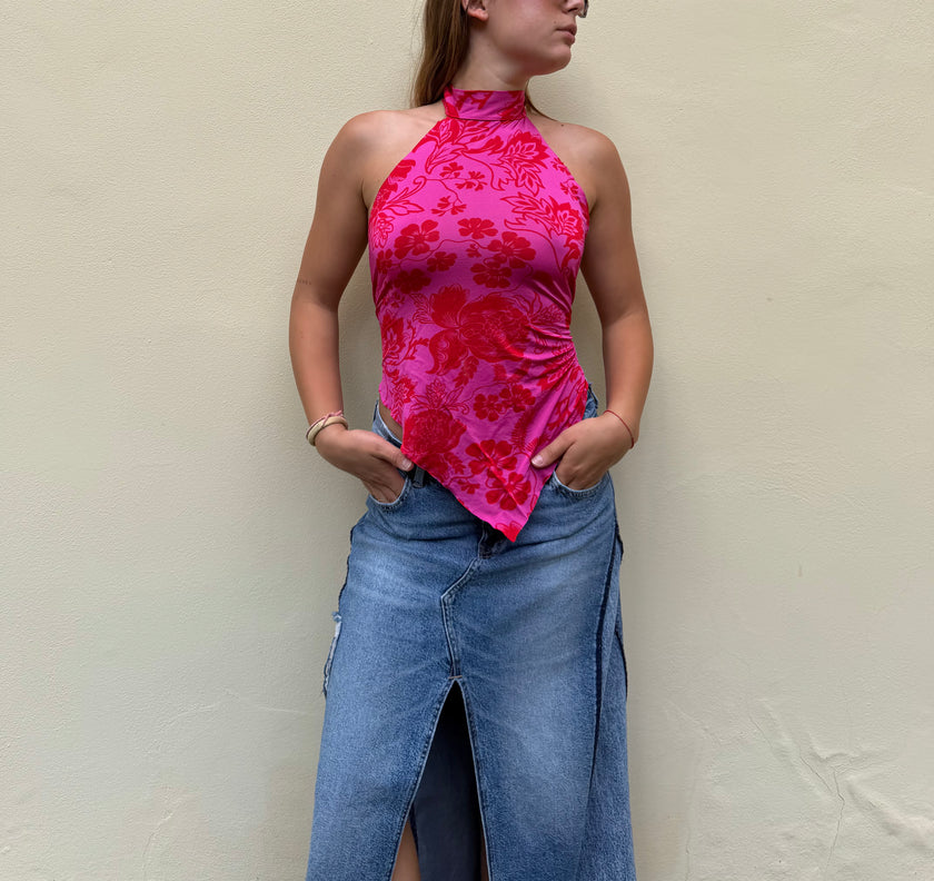 ALLURE- top in lycra fantasia
