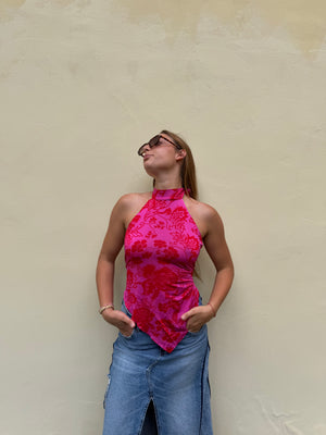 ALLURE- top in lycra fantasia
