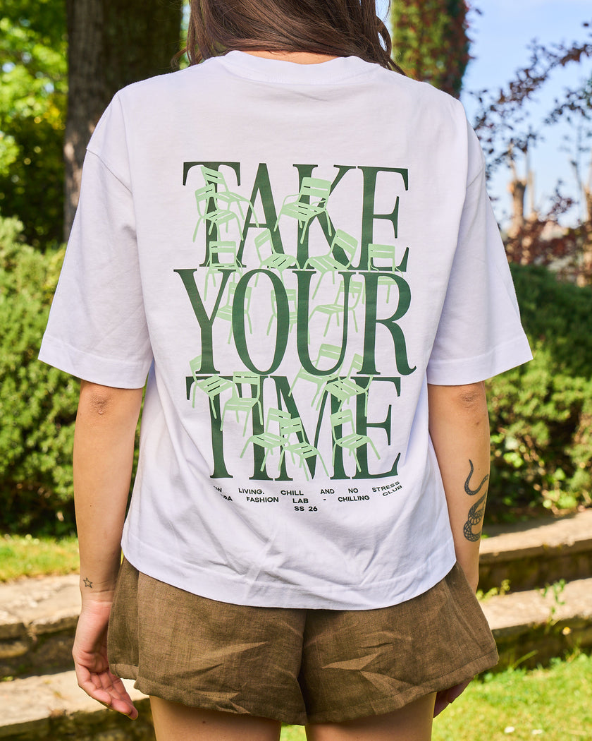 TAKE YOUR TIME – T-shirt S/S-26