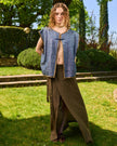 APRÈS-MIDI – Gilet in chambray